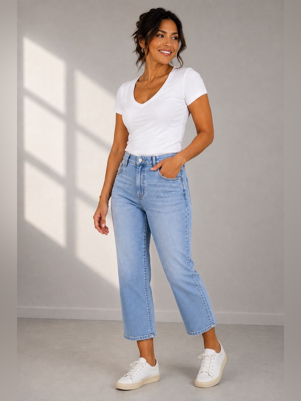 Gloria Vanderbilt Amanda Jeans 12P Light Wash
